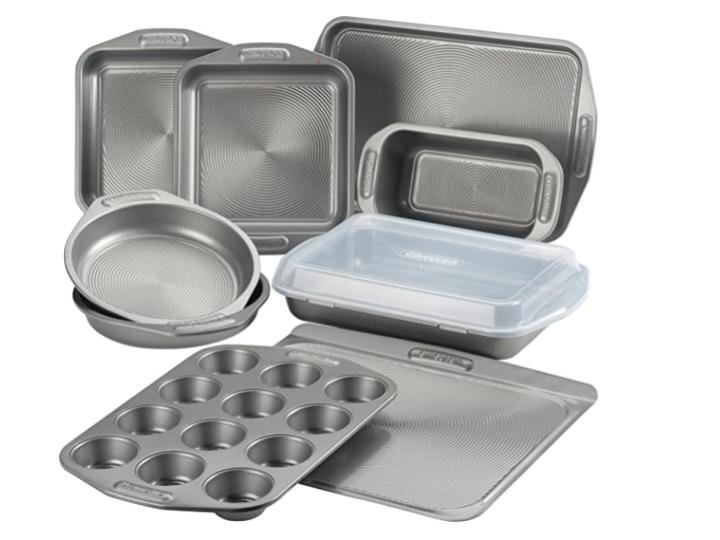 keto amazon buys Circulon Total Nonstick Bakeware Set with Nonstick Bread Pan