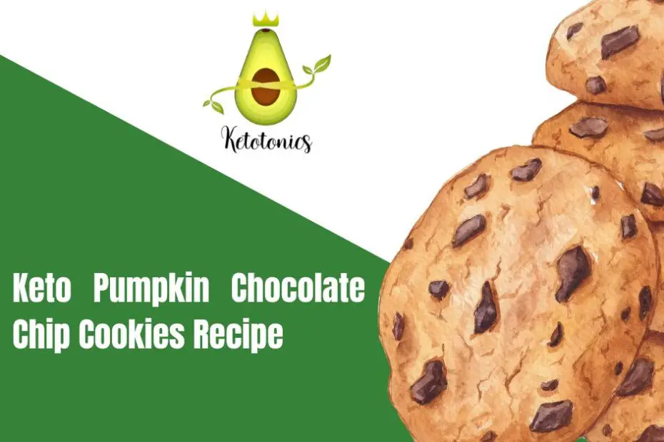 keto pumpkin chocolate chip cookies